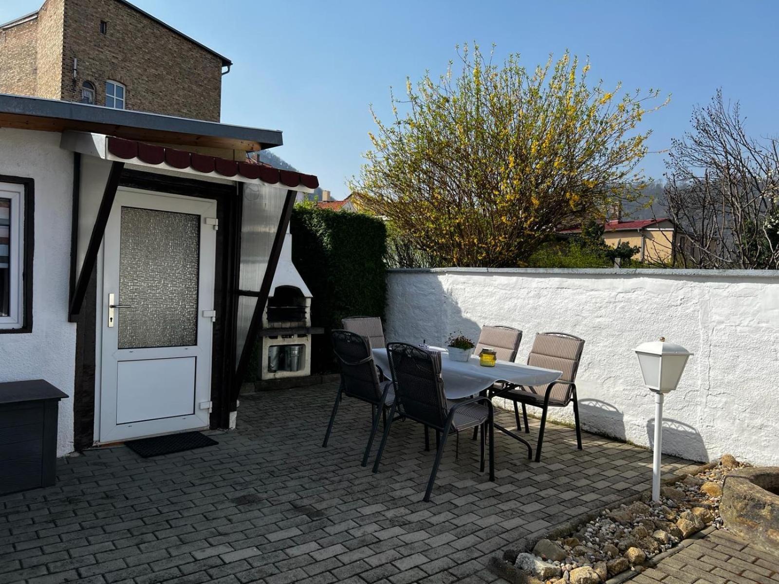 Christels Ferienwohnung 1 In Thale Mit Sonnenterrasse Und Grill Ngoại thất bức ảnh